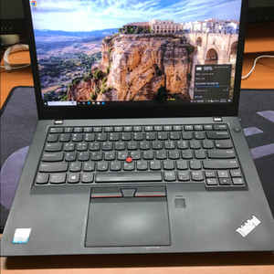 레노버 ThinkPad 노트북 T470s 입니다