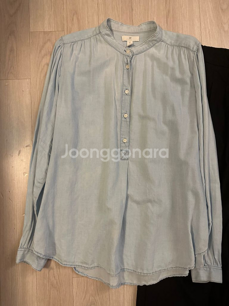 h&m 서츠 38사이즈 jaju 팬츠 M(허리 밴딩)--1