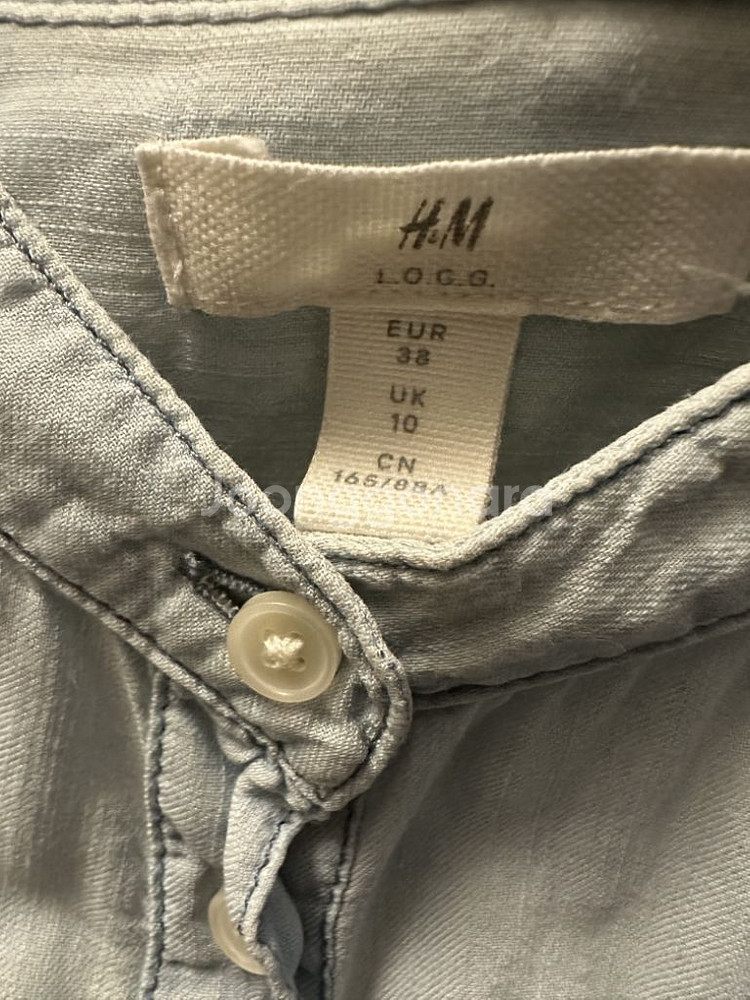 h&m 서츠 38사이즈 jaju 팬츠 M(허리 밴딩)--8