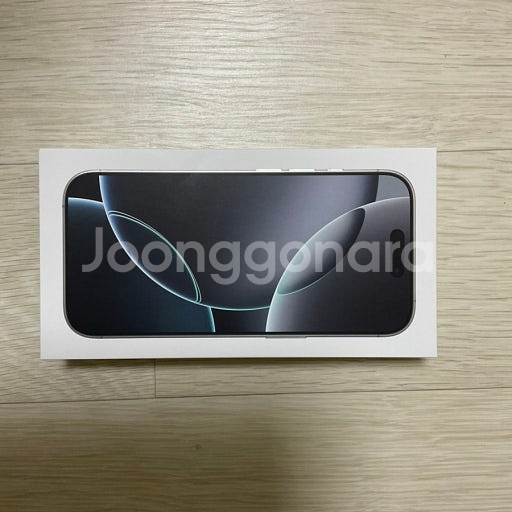 [미개봉 ] 아이폰 16 프로 256 GB 화이트티타늄--0