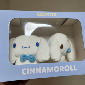 산리오 시나모롤 인형세트 새상품