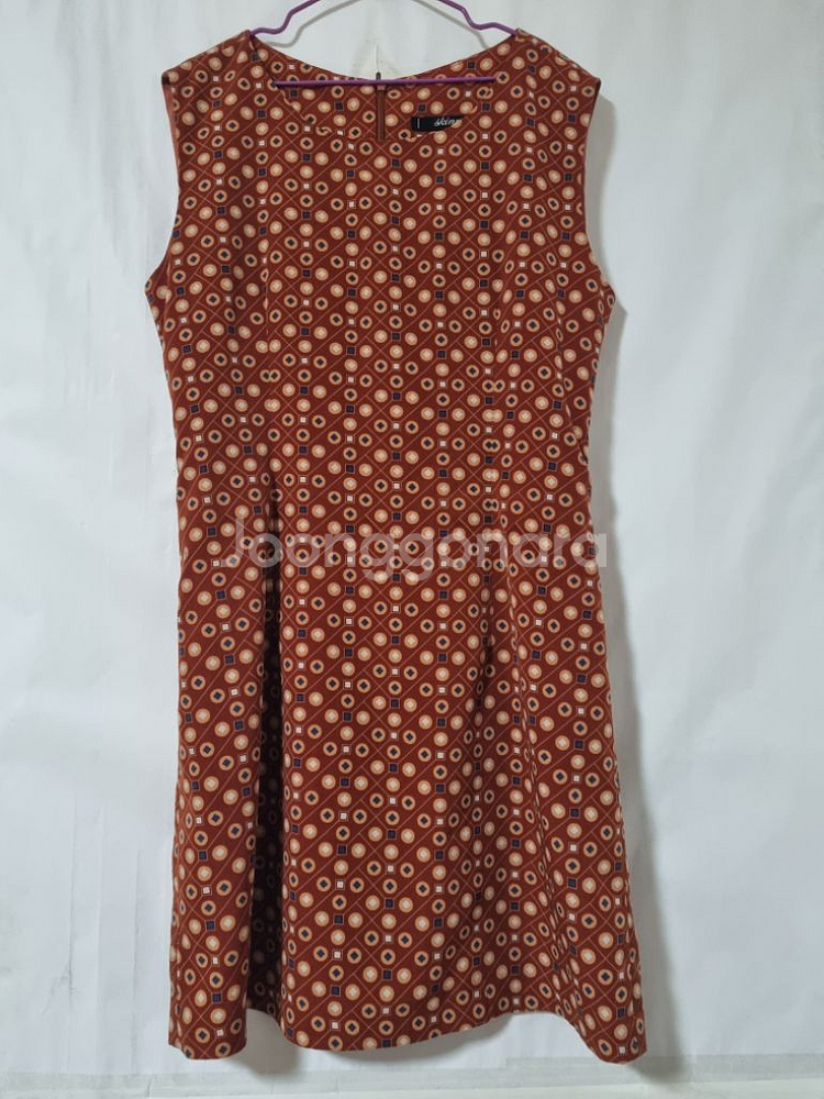 스키니비 민소매 원피스--0