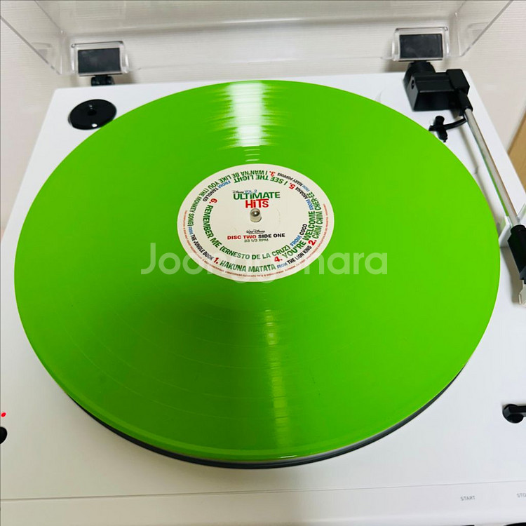 디즈니 LP 한정반 히트 주제곡 모음 컬러반 2LP--1