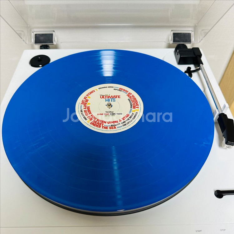 디즈니 LP 한정반 히트 주제곡 모음 컬러반 2LP--2