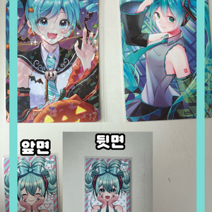 하츠네 미쿠 비공굿 포카 엽서 판매