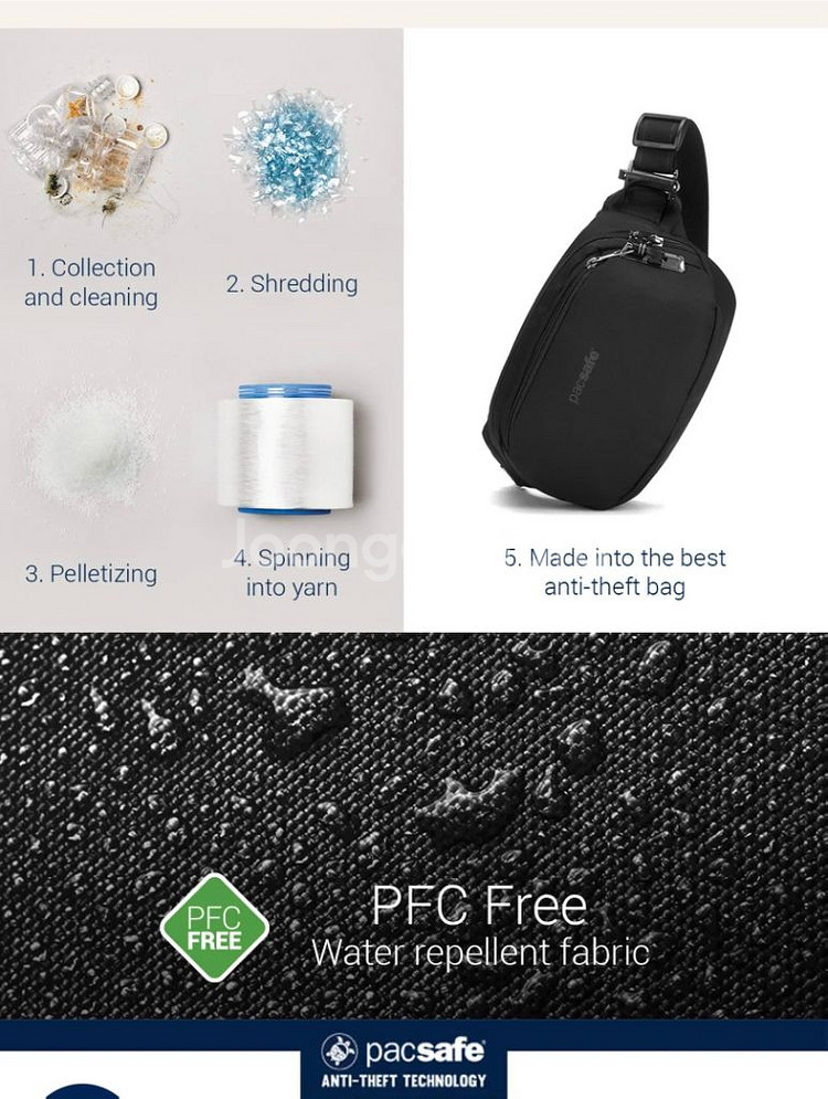 PacSafe 잠금장치 가방--6
