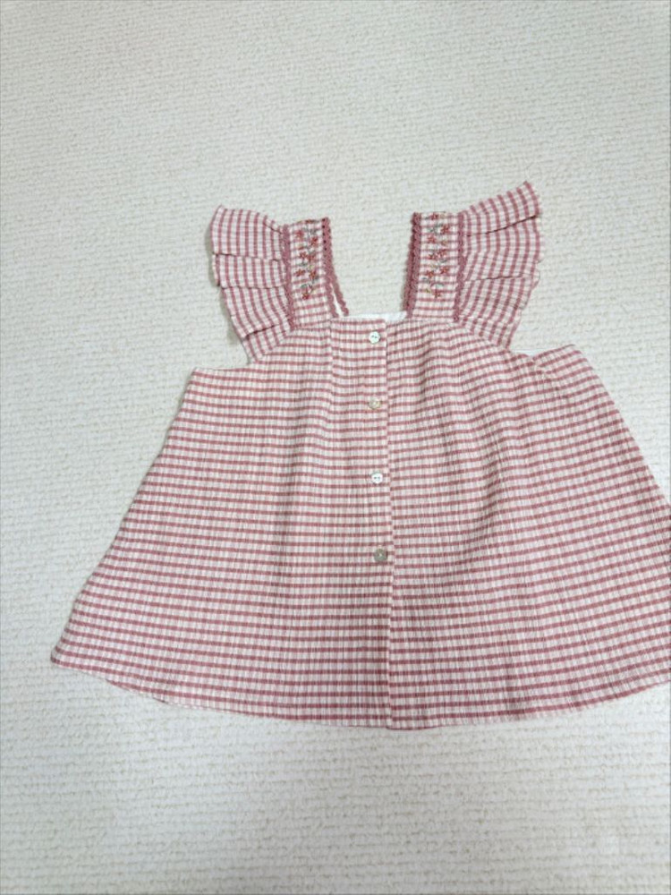 미착용) 밍크뮤 체크나시 세트120 이미지