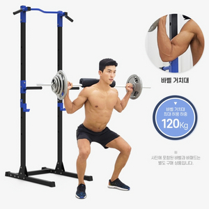 치닝디핑 턱걸이 딥스 바벨스쿼트 무게조절 덤벨