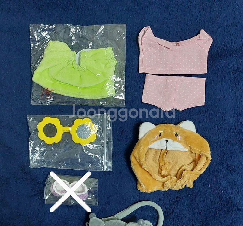 15cm 솜인형 옷 의상 소품 판매--0
