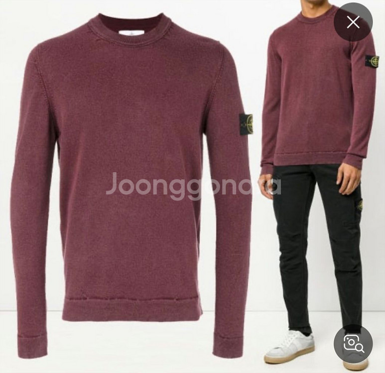 드라이닝 완료 스톤아일랜드 맨투맨 판매 새상품급--0