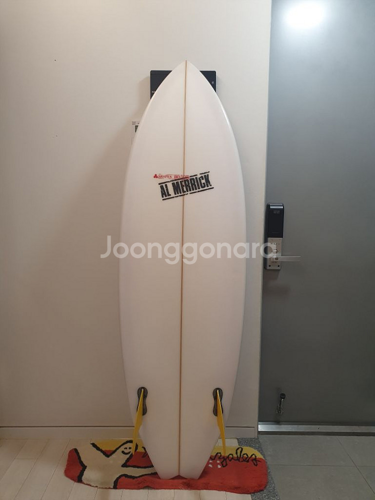 알메릭 서프보드 twin fin 5,6 ft--3