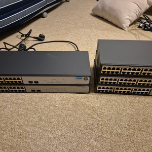 HP JH017A JG708B 24포트 스위칭 허브