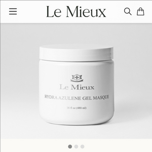 미개봉 Le Mieux 르뮤 하이드라 아줄렌 겔 마스크