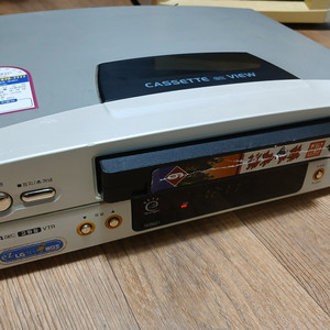 LG LV-D621 비디오 테이프 레코더 작동굿 골동품
