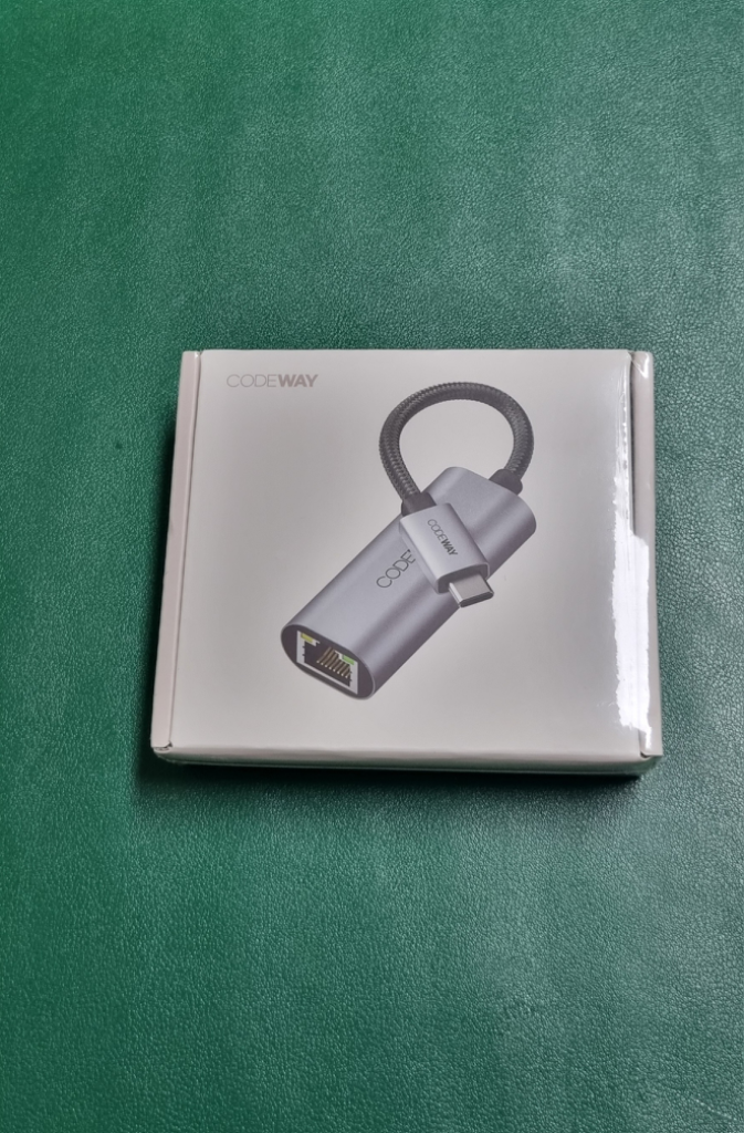 CODEWAY USB-C 랜 어댑터 새상품