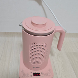 한샘 핑크 티포트 차포트 커피포트