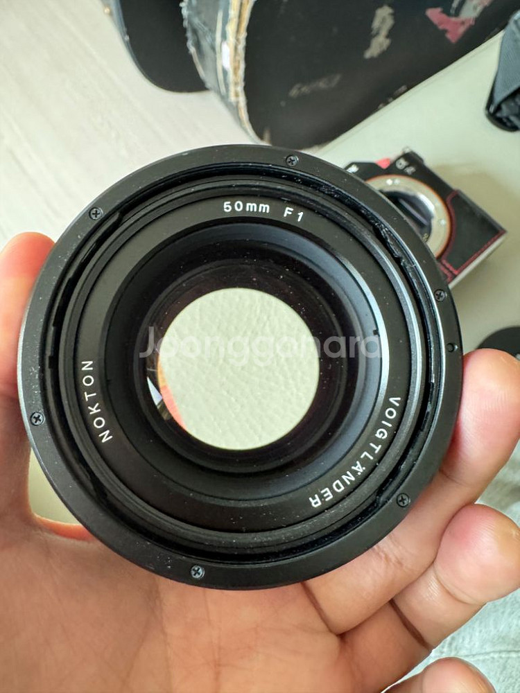 보이그랜더 50mm f1.0 녹턴 vm--0