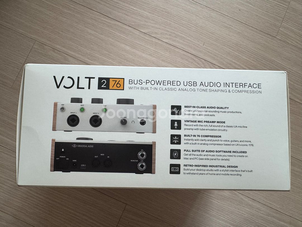 UA Volt 276 오디오 인터페이스--1