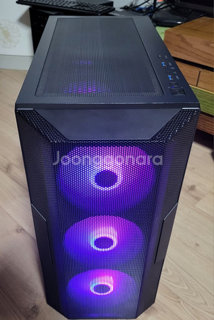 3RSYS L600 (블랙) 미들타워 컴퓨터 케이스--3