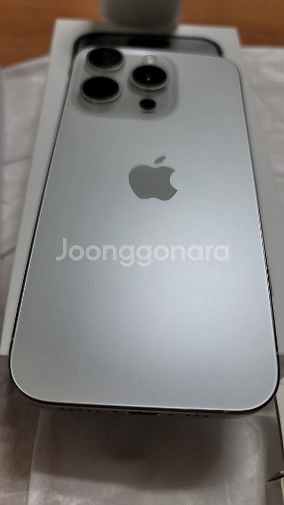 아이폰 15 프로 256G 애케플O 구성품전부포함--10