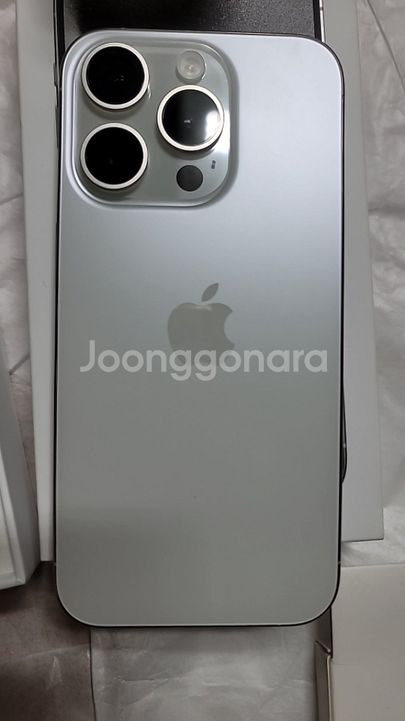 아이폰 15 프로 256G 애케플O 구성품전부포함--9