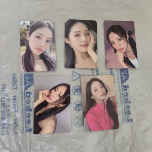 프로미스나인박지원앨범포카5개일괄양도급처판매