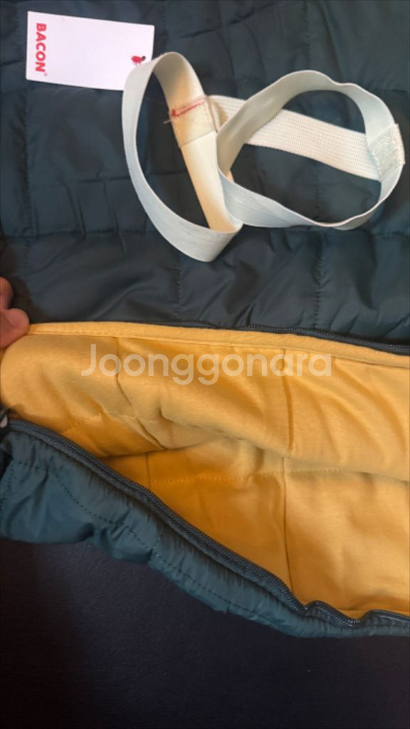 강아지 패딩 침낭, 캠핑/외출용 어디서나 패딩 베드 강--6