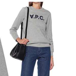 아이디룩 apc 아페쎄 레터링 맨투맨 티셔츠 55~ 6