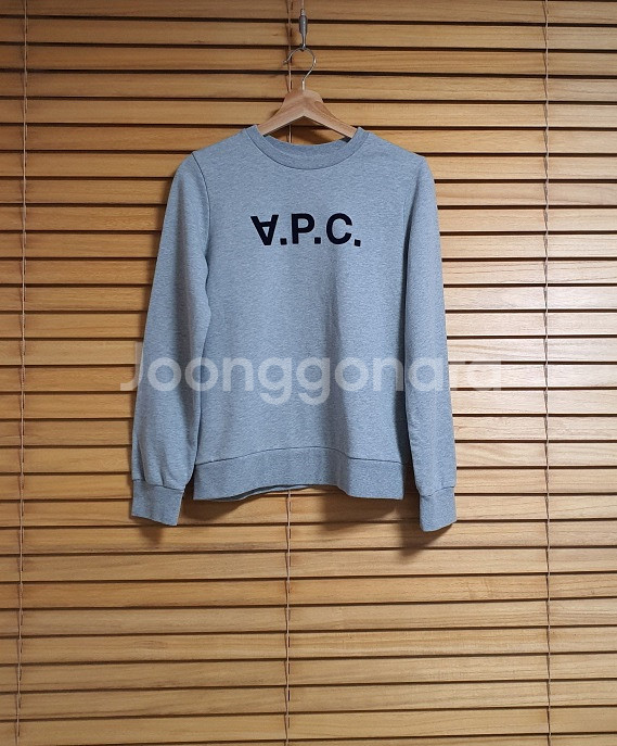 아이디룩 apc 아페쎄 레터링 맨투맨 티셔츠 55~ 6--4
