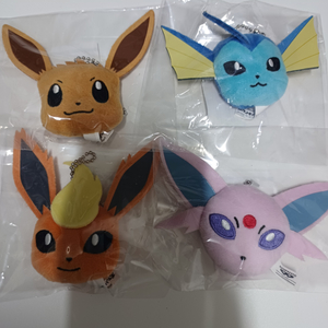 포켓몬스터 볼체인 페이스키링 이브이 프렌즈