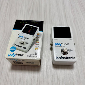 폴리튠 polytune 패달 튜너 팝니다