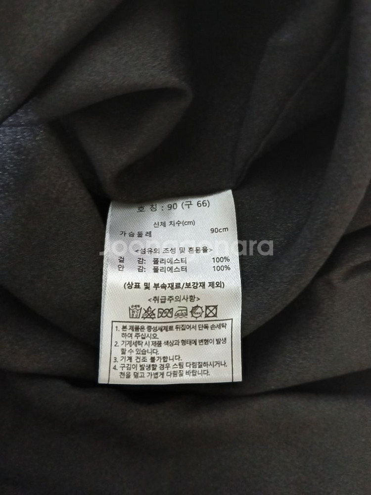 칼라거펠트 체크무늬 쉬폰 원피스(66~77) ㅡ새상품--5