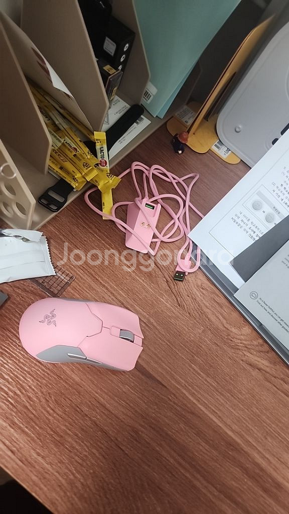 레이저 블랙위도우 v3 풀박스 팝니다--3