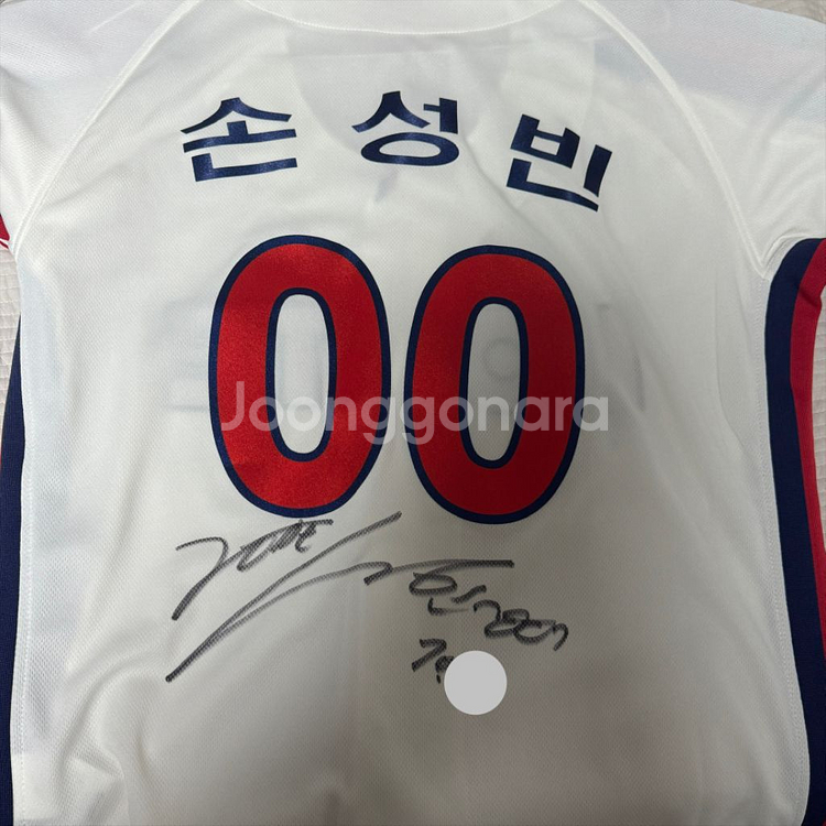 롯데 챔피언 어센틱 손성빈 마킹 100사이즈--2
