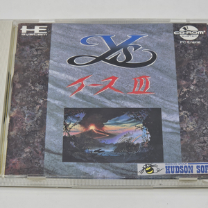 피씨엔진 듀오 CDROM2 전용 이스 III 일판 중고