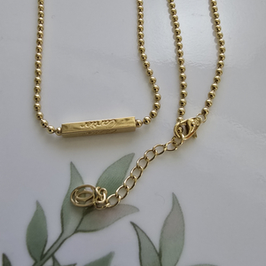 18k 목걸이