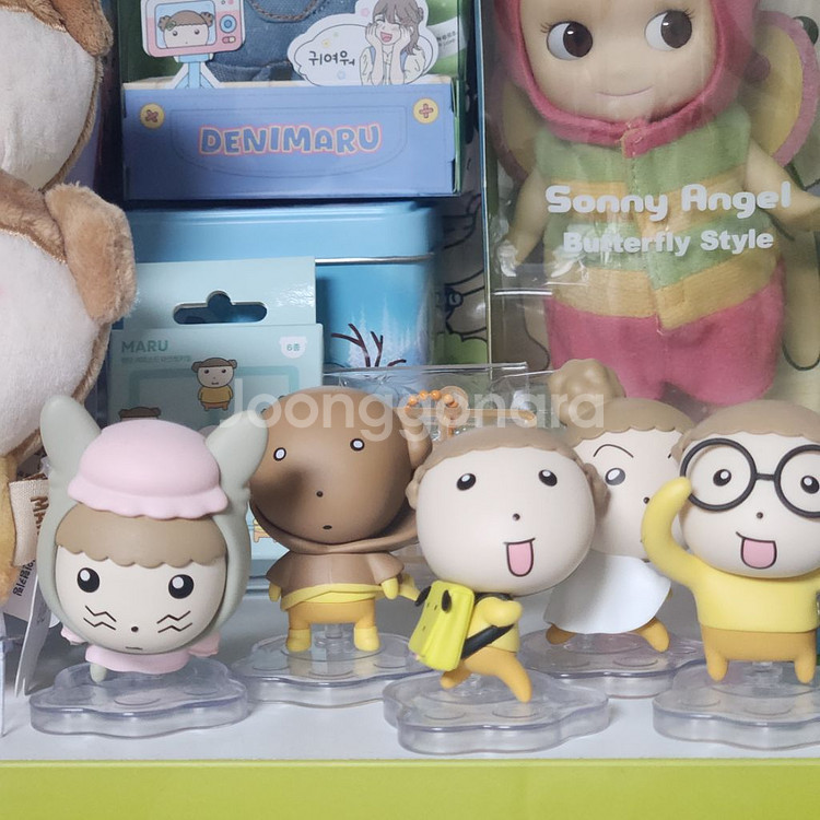 마루는 강쥐 피규어 5종 일괄판매--0