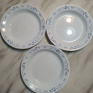 빈티지 코렐 프로벤셜블루 파스타볼겸 슾볼3개 일괄
