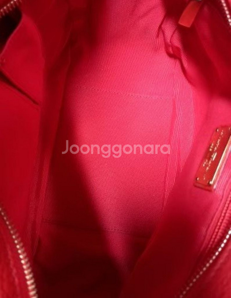 페레가모 ferragamo 주황 레더 간치니 토트겸숄더--6