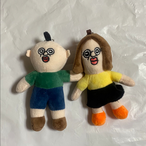 빵빵이의 일상) 빵빵이 & 옥지 인형 키링