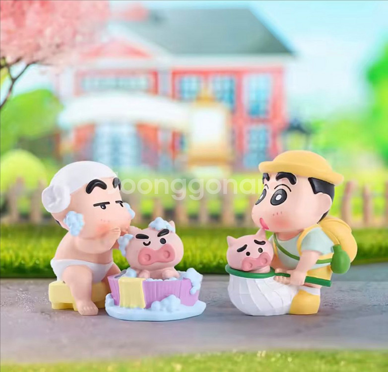 짱구+부리부리 일상 랜덤 피규어--2
