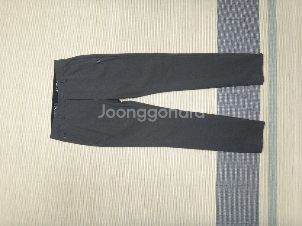 (32) 아디다스골프 남성 헤링본패턴 춘하 팬츠--1