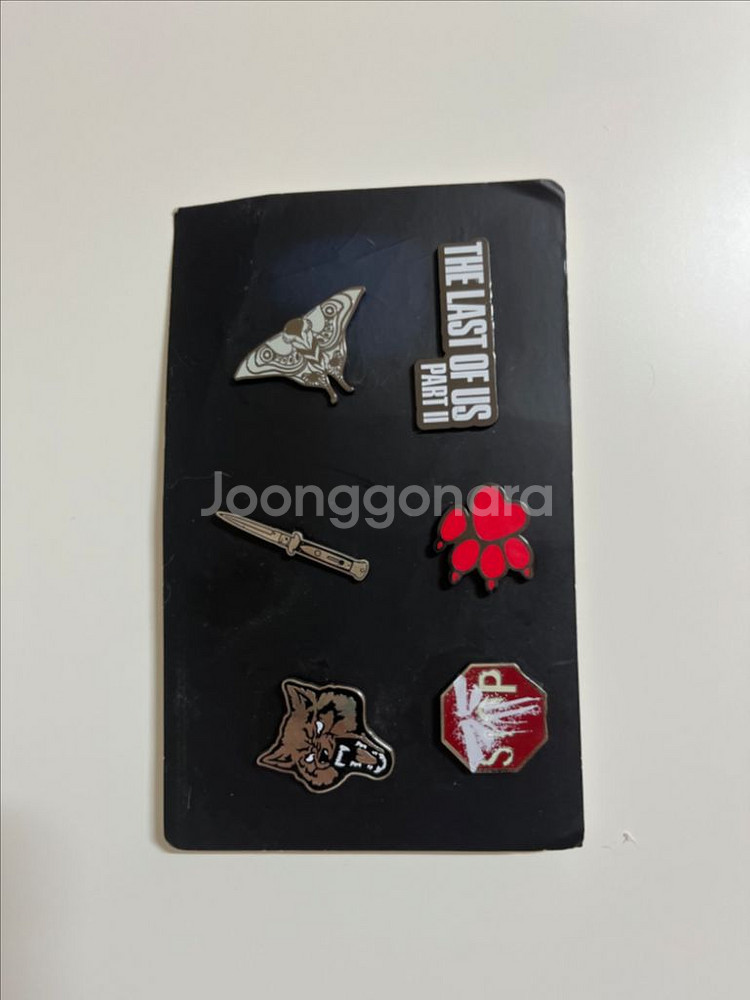 플스4 라오어2 핀뱃지 일괄 라스트오브어스 라오어 굿즈--3