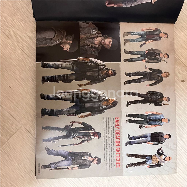 플스4 ps4 데이즈곤 아트북 days gone--2
