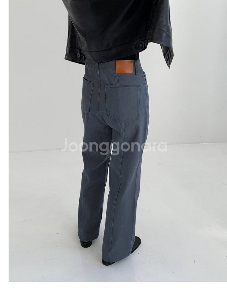 라룸 샤베트데님 블루 M사이즈 청바지 면바지 판매합니다--2