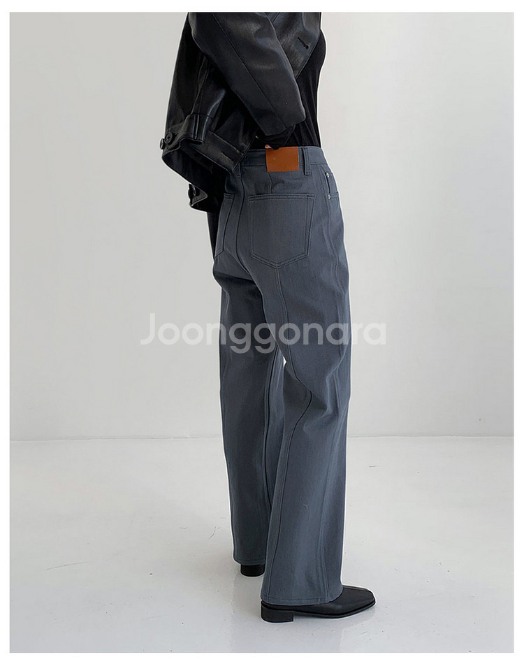 라룸 샤베트데님 블루 M사이즈 청바지 면바지 판매합니다--1