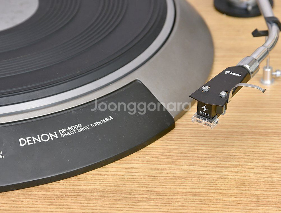 Denon DP-6000 턴테이블 M44G 카트리지--4