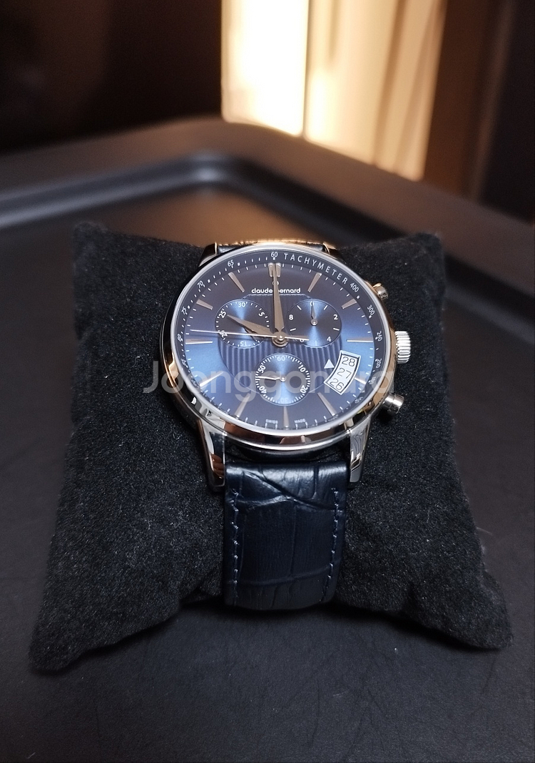 끌로드 베냐 스위스 쿼츠 클래식 크로노그래프 40mm--0