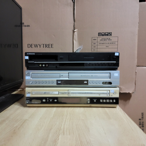 LG 삼성 CD VCD DVD 비디오 플레이어 3대
