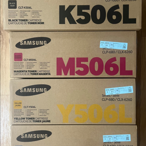 삼성 프린터토너 CLT-506 한세트